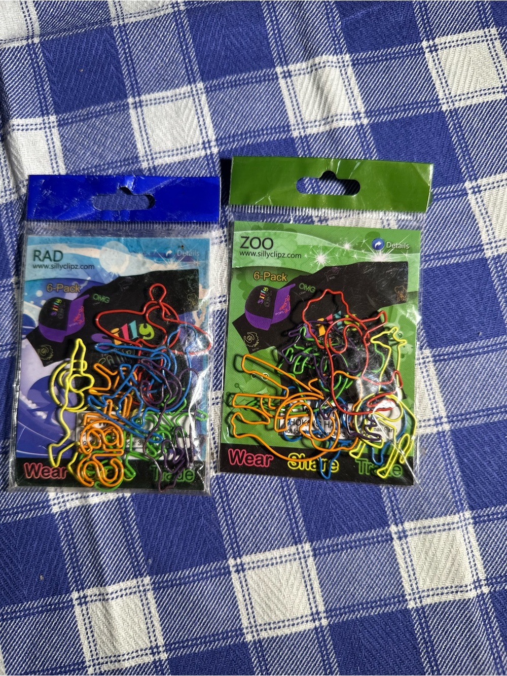 Silly Clips Assorted Animal & Shape Metal Clips - 2011
